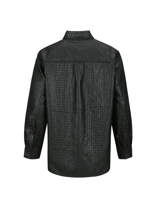 [andersson bell] GABRIEL LONG SHIRTS atb1135m(BLACK)