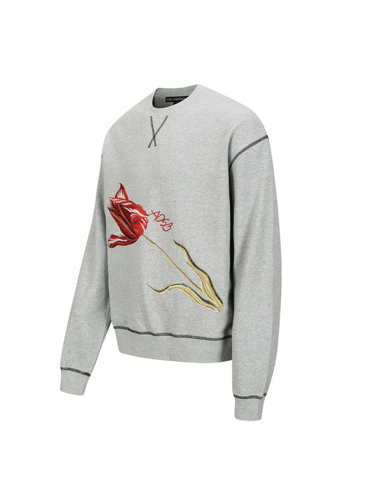 (ESSENTIAL) ADSB FIORE SWEATSHIRTS atb1147u(GREY)
