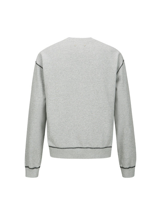 (ESSENTIAL) ADSB FIORE SWEATSHIRTS atb1147u(GREY)