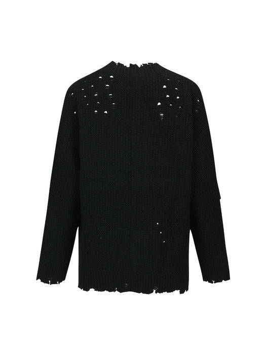 [andersson bell] ROGHEN WOOL LONG CARDIGAN atb1156m(BLACK)