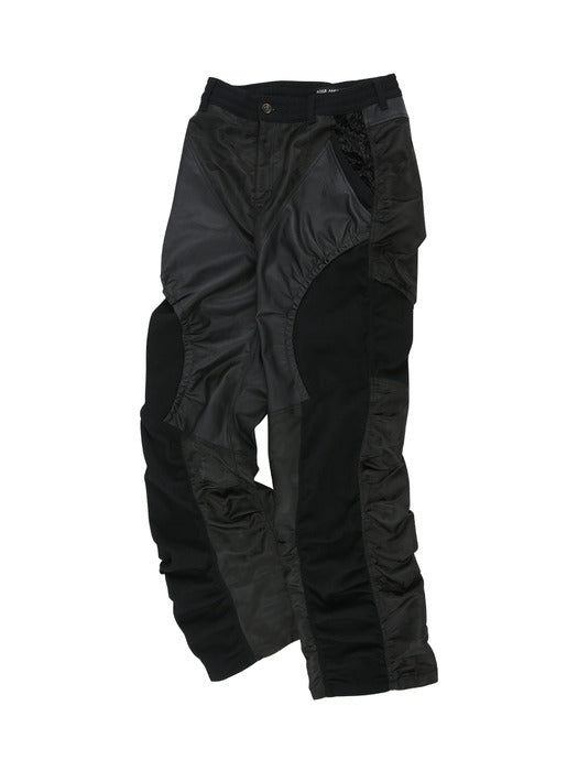 [andersson bell] FLIGHT MIX PANTS apa755m(BLACK)