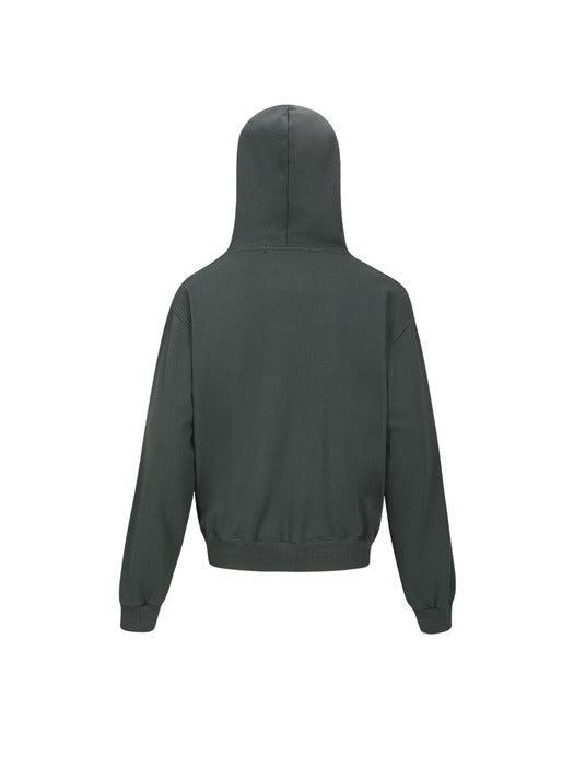 [andersson bell] (ESSENTIAL) UNISEX ADSB MILAN EMBROIDERY HOODIE atb1148u(CHARCOAL)