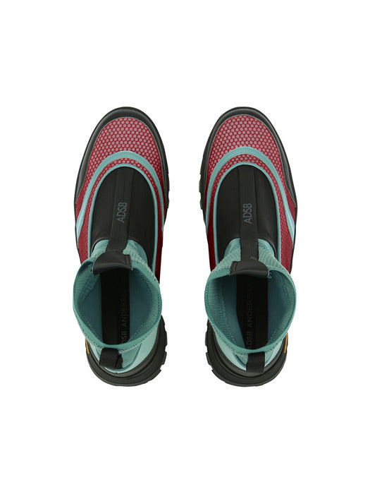 [andersson bell] UNISEX MATTIO ZIP-UP TRAINER aaa387u(DUSTY BLUE)