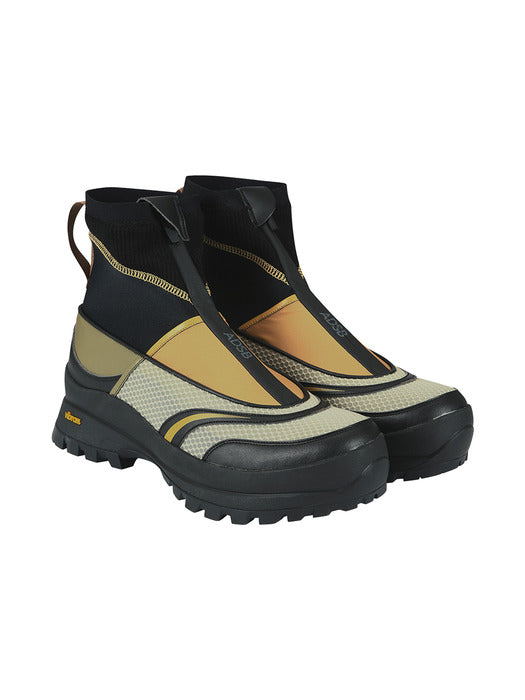 [andersson bell] UNISEX MATTIO ZIP-UP TRAINER aaa387u(KHAKI)