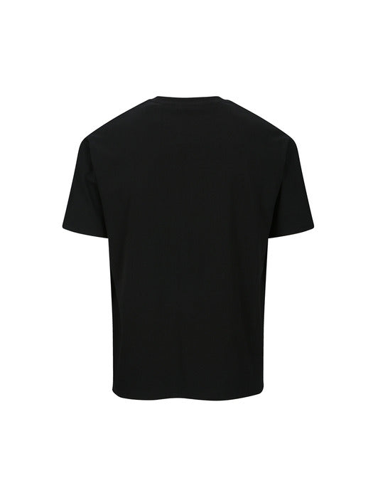 [andersson bell] UNISEX HEART KELLY LOGO T-SHIRTS atb1290u(BLACK)