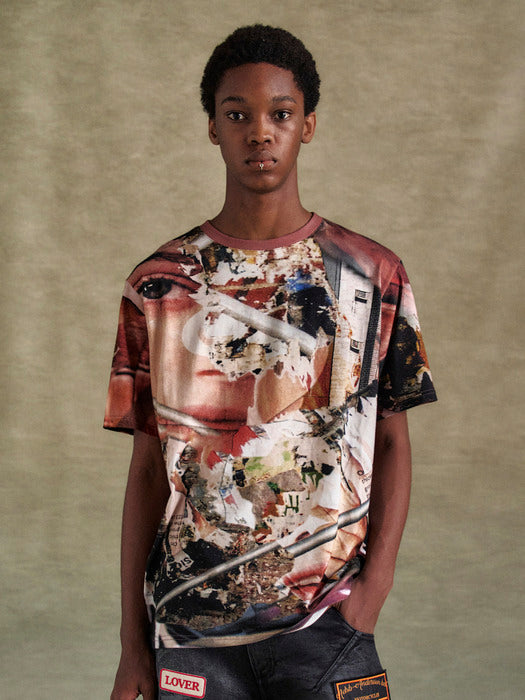 [andersson bell] UNISEX FLIM ARCHIVE 25SS T-SHIRTS atb1291u(RED)