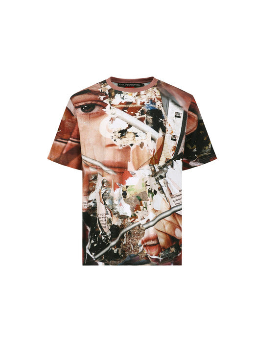[andersson bell] UNISEX FLIM ARCHIVE 25SS T-SHIRTS atb1291u(RED)