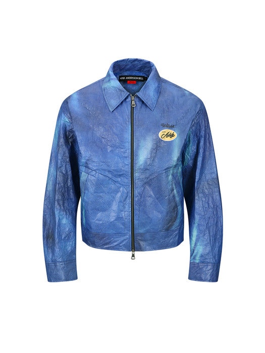 [andersson bell] UNISEX WILSON PRINTED TYVEK JACKET awa689u(BLUE)