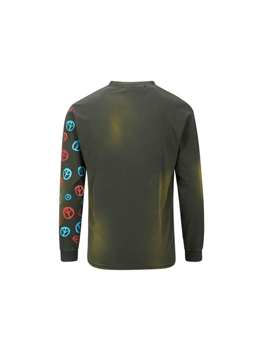 [andersson bell] UNISEX LOVE L/S T-SHIRTS atb1254u(CHARACOAL)