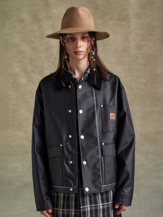 [andersson bell] DAWOORI INSIDE OUT JACKET awa674m(BLACK)