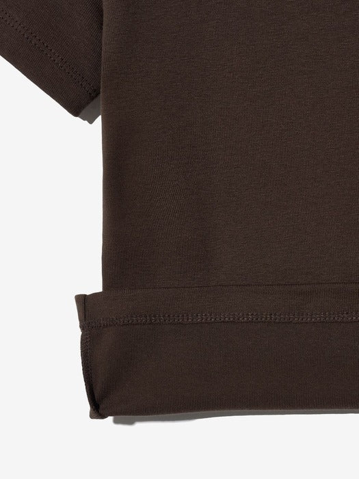 Small Logo Graphic Short-Sleeve T-Shirt_FS2RSH2154F_BRN