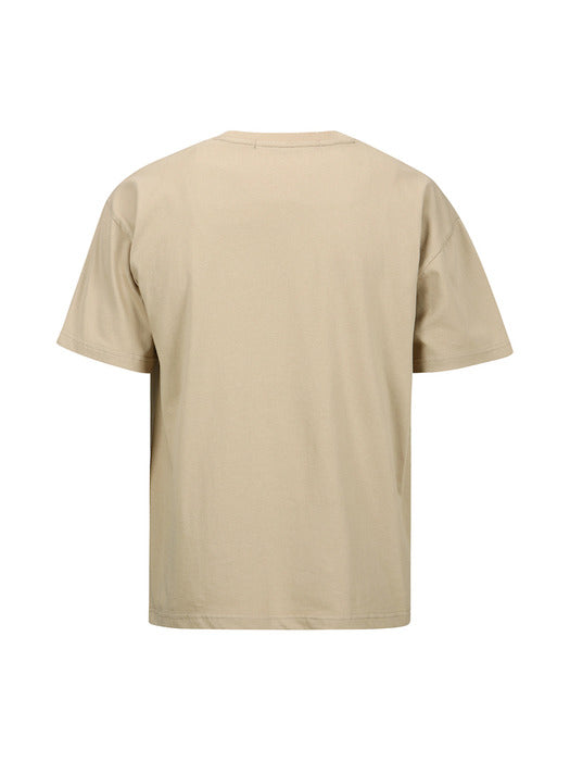 [andersson bell] UNISEX GUITAR T-SHIRT atb1250u(BEIGE)