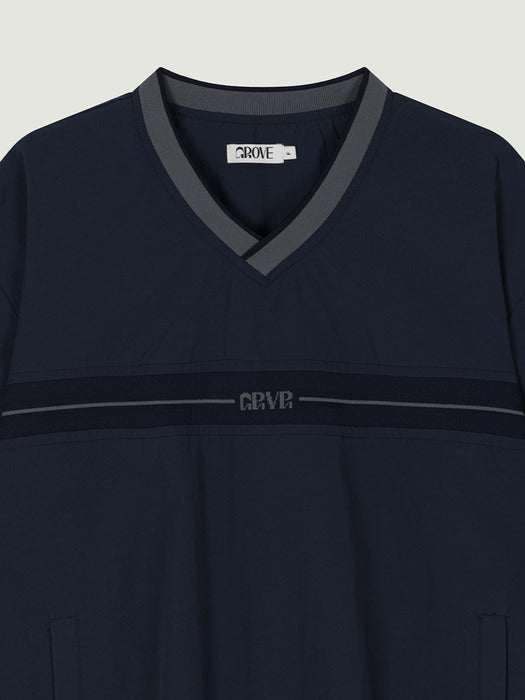 Grove 25Ss Jules Half Anorak (Navy)