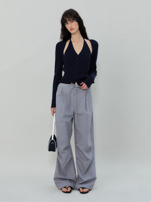 Grove 25Ss Madison Layered Pants (Grey/Charcoal)