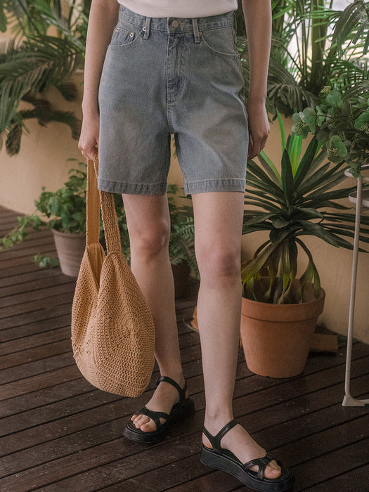 [TILLIDIE] Washing cotton denim pants TISU03DP01_Blue