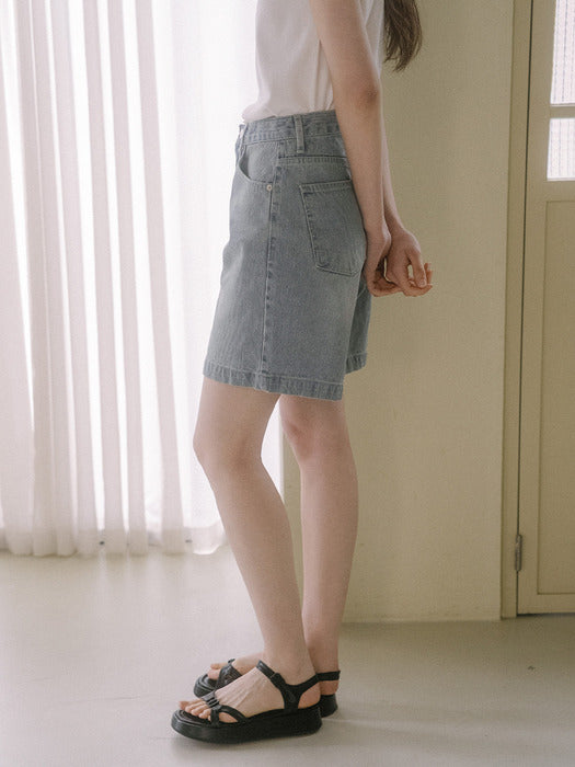 [TILLIDIE] Washing cotton denim pants TISU03DP01_Blue