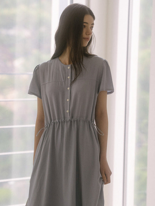 [TILLIDIE] Lace string dress TISU03OP01_Sky blue