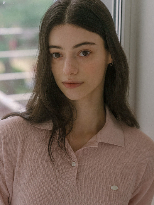 [TILLIDIE] Soft linen t-shirt TISU03TS22_Pink