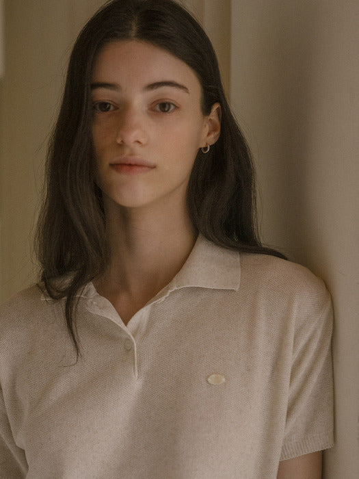 [TILLIDIE] Soft linen t-shirt TISU03TS21_Beige