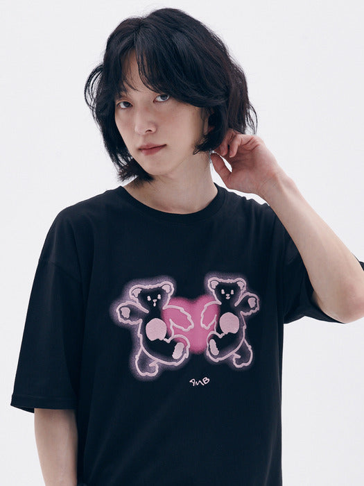 [ambler] Hey, buddy T-Shirts AS1215 (Black)