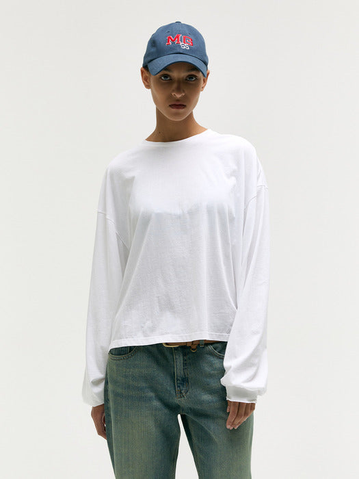 SUMMER BREEZE LONG SLEEVE_white