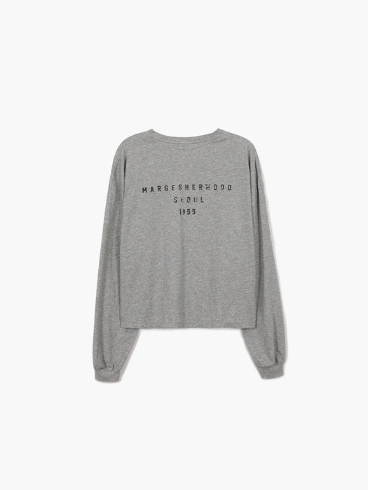 SUMMER BREEZE LONG SLEEVE_melange grey