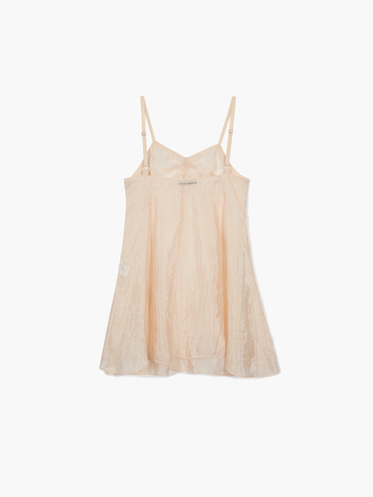 Margesherwood Silky Organza Dress beige