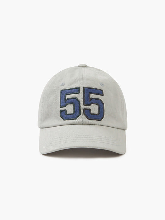 WASHED 55 BALLCAP_grey