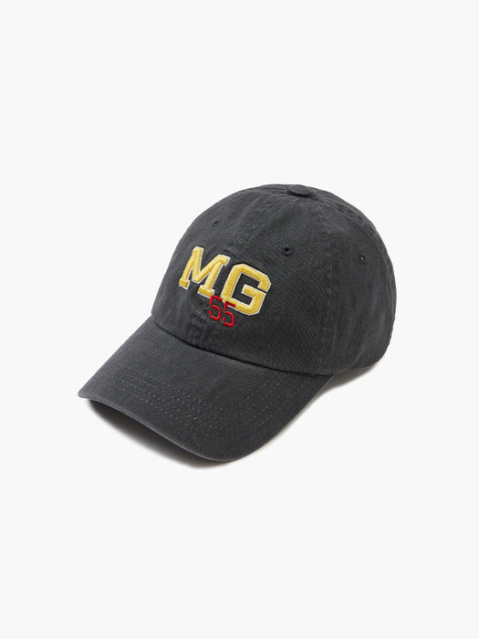 MG WASHED BALLCAP_charcoal
