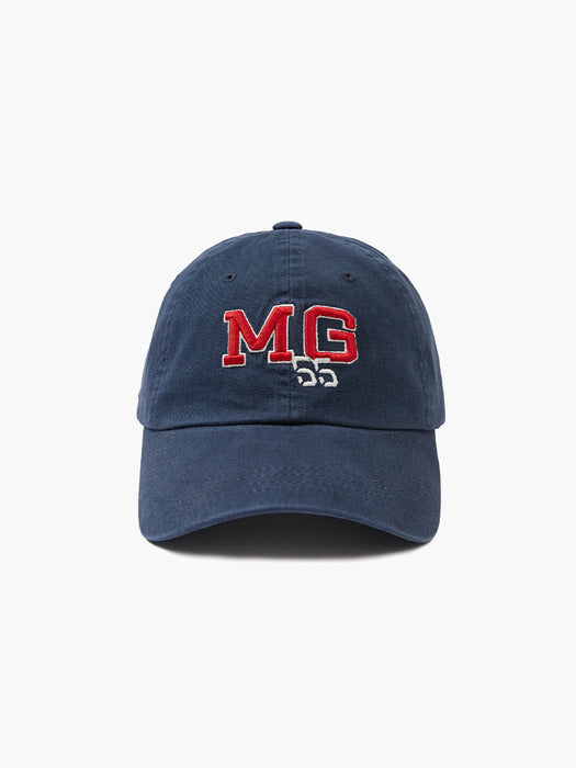 MG WASHED BALLCAP_navy
