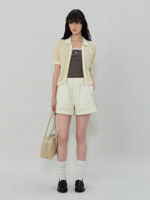 [grove] 25SS LAKE BODY SLEEVELESS (BROWN)