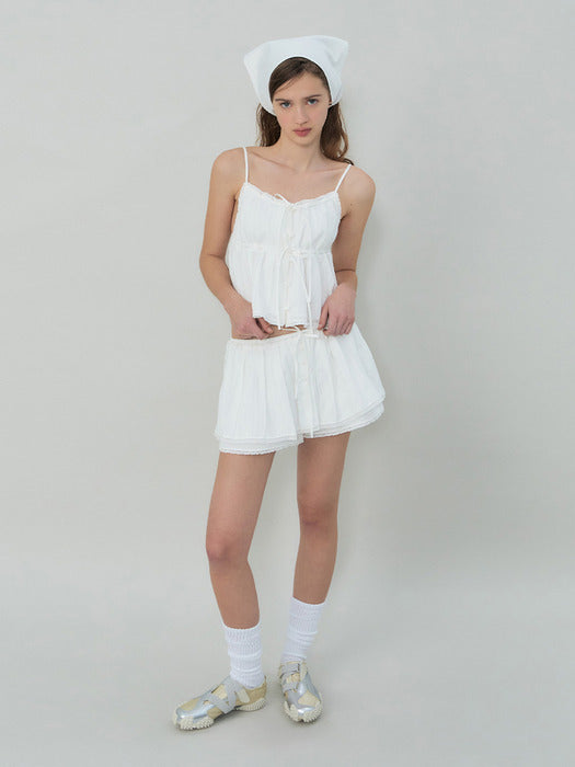 Grove 25Ss Leah Lace Bustier (White)