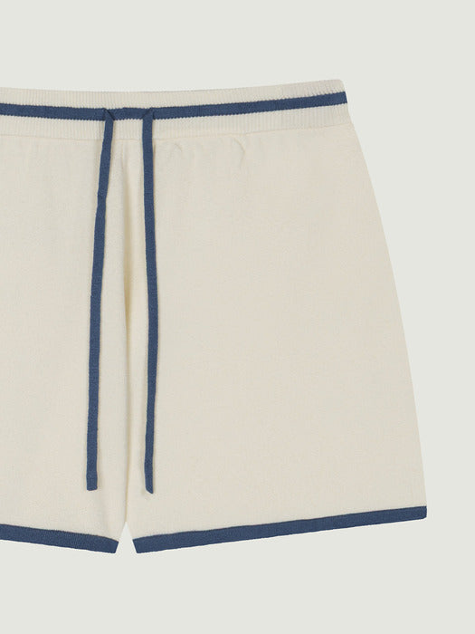 [grove] 25Ss Jesse Knit Shorts (Ivory)