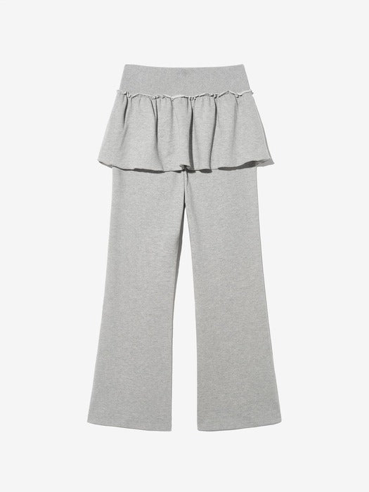 Skirt-Layered Semi-Bootcut Pants_FS252FP01F001_066
