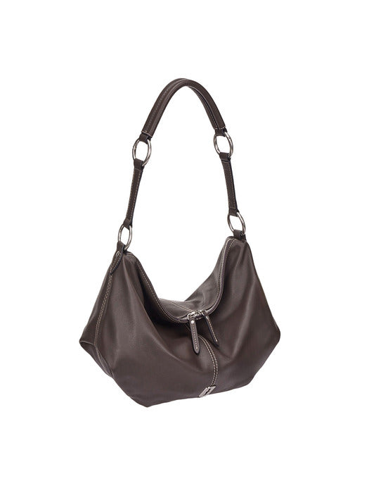 [vunque] Halfmoon Attache Shoulder M_3colors