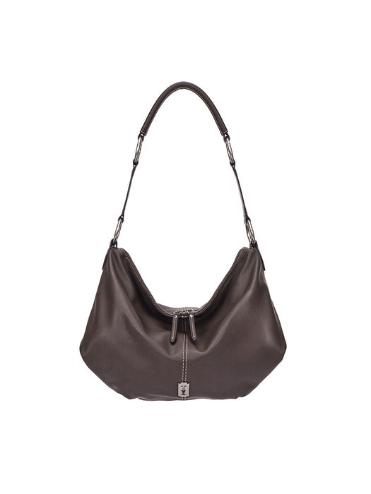 [vunque] [Editor's Pick] Halfmoon Attache Shoulder M (Halfmoon Attache Shoulder Medium) - 2 Colors