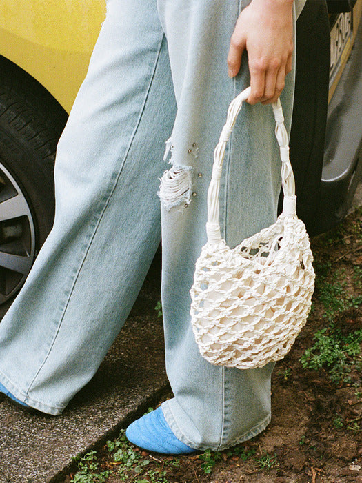 [raive] Pixie Shoulder in White UB5SB089-01