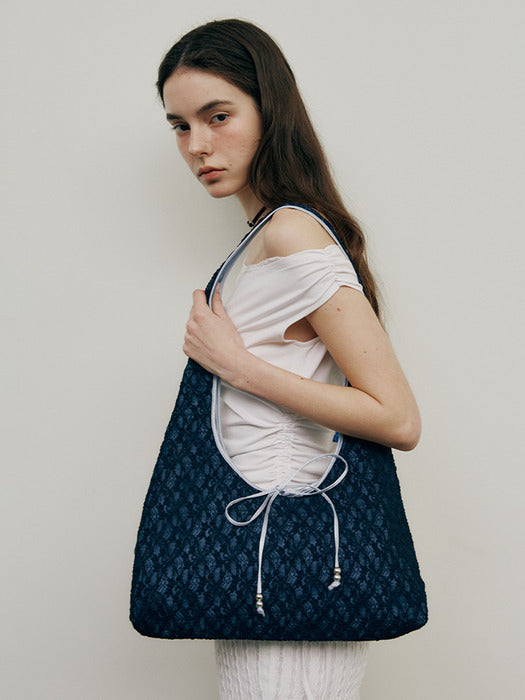 Raive Lily Shoulder Lace in Navy