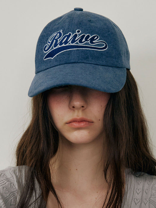 Raive Pigment Wave Logo Ball cap