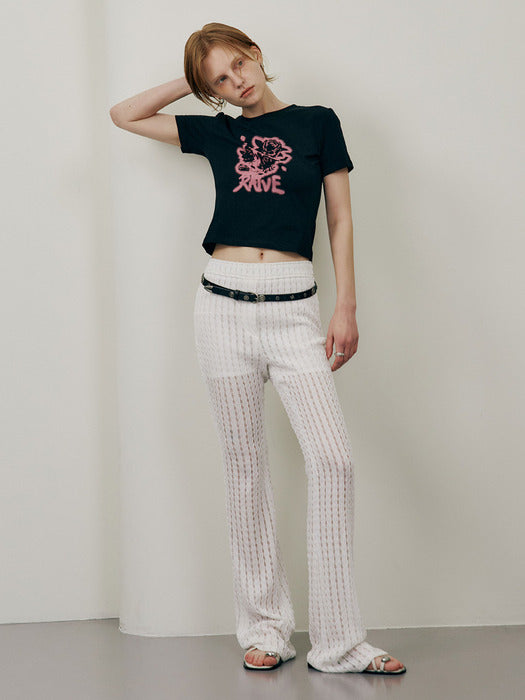 Raive Lace Banding Pants