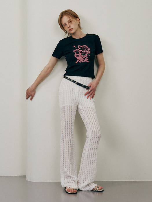 Raive Lace Banding Pants