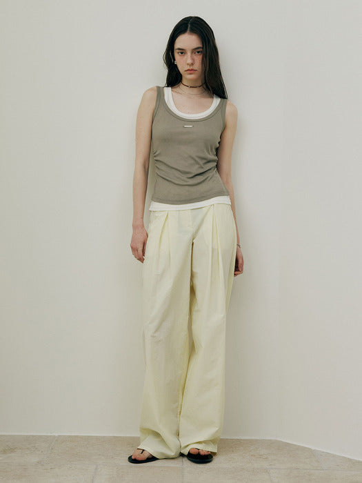 Raive Tuck Wide Pants