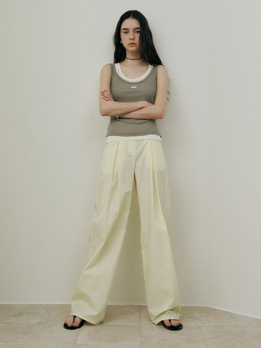 Raive Tuck Wide Pants
