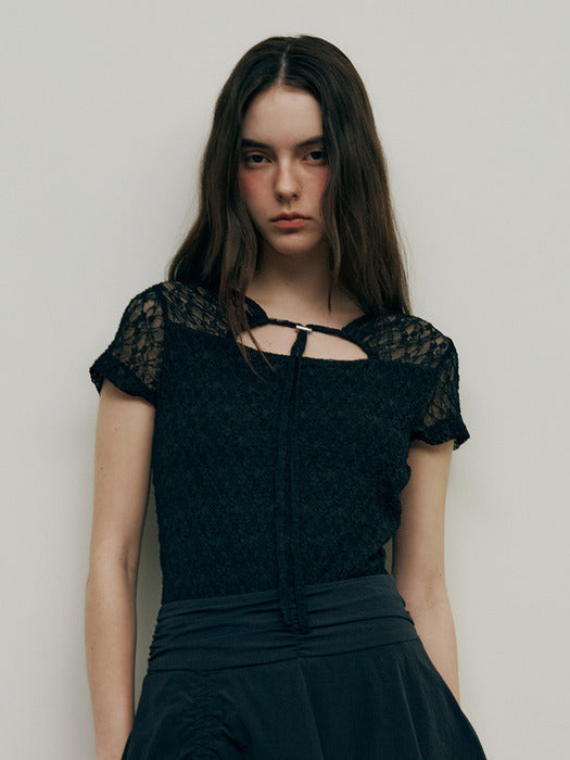Raive Lace Slim Top