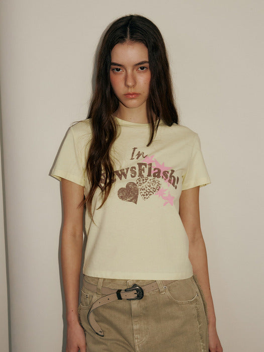 Raive Newsflash Grahpic T-shirt