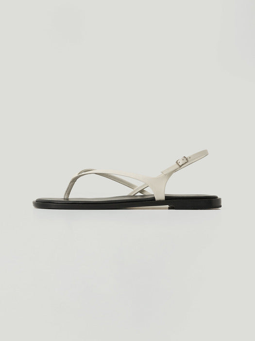[moia] thin strap flip-flops (ivory)