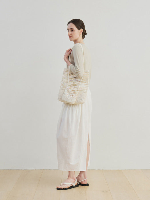 [moia] tencel t-shirt (lime)