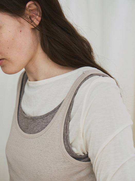 [moia] tencel t-shirt (ivory)