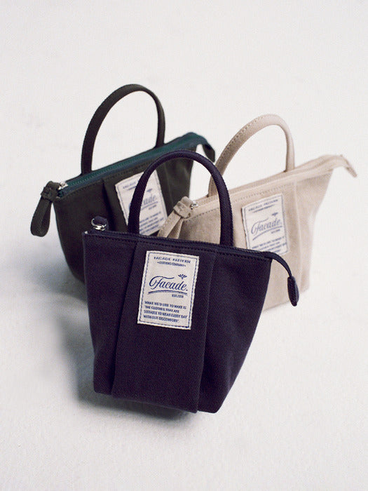 [facade pattern] Nico Pouch Bag_3color