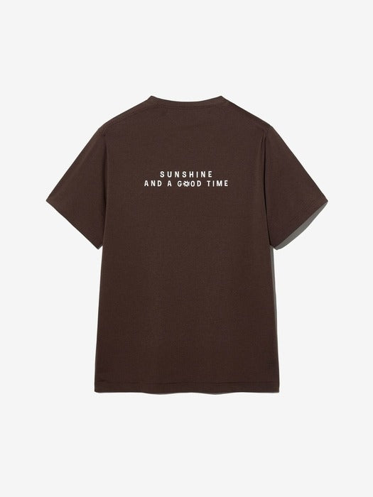 Polyspan Summer Graphic T-Shirt_FS2RSH2405X_BRN